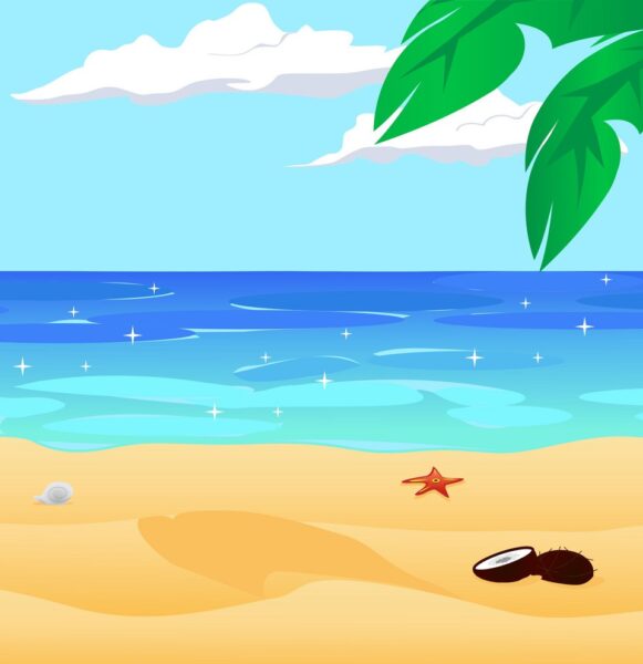 Background biển - Beach đẹp lung linh