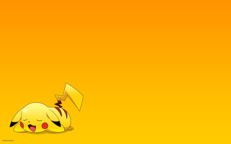 Background dễ thương pikachu