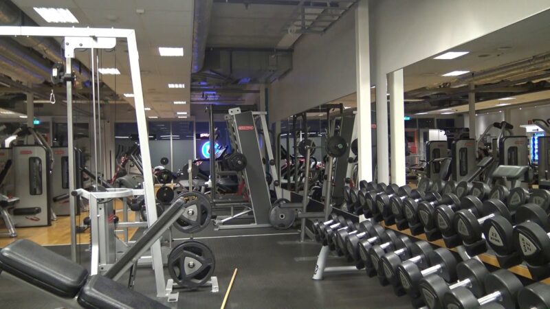 Background Gym ấn tượng