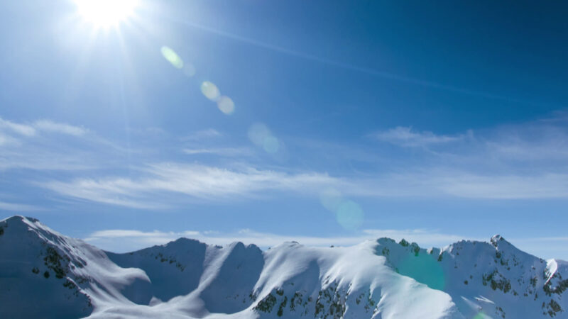 Background phong cảnh núi băng