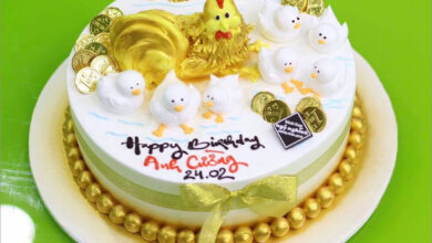Bánh Sinh Nhật Con Gà Cho Người Tuổi Dậu đẹp nhất