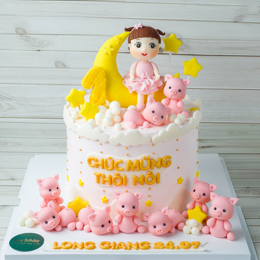 Bánh sinh nhật con heo/lợn luôn làm cho ngày đặc biệt của bé trở nên ý nghĩa hơn. Hãy chiêm ngưỡng hình ảnh những chiếc bánh sinh nhật con heo/lợn ngộ nghĩnh, tinh tế và đầy màu sắc để cảm nhận niềm vui trong từng bức hình.
