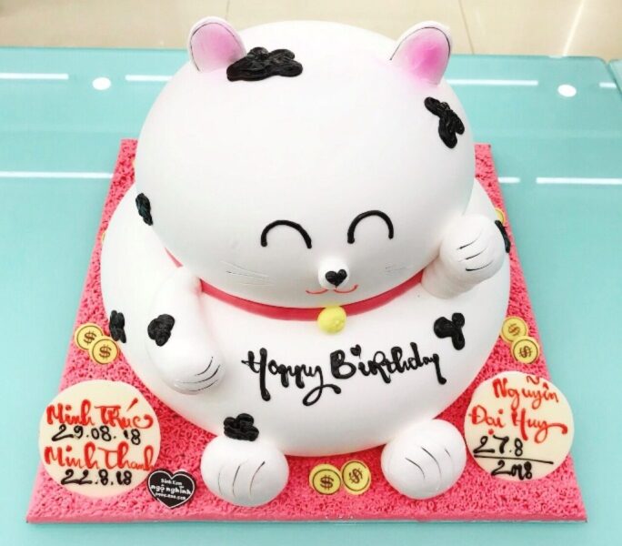 Bánh sinh nhật ngộ nghĩnh cute