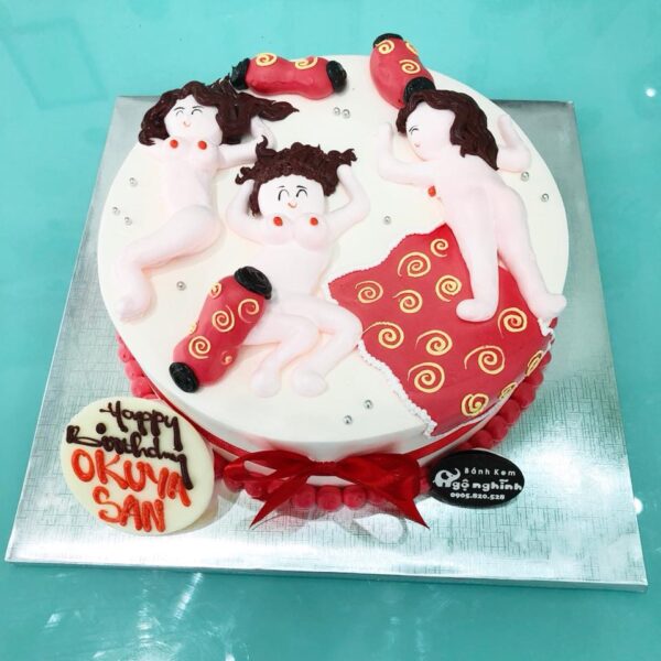 Bánh sinh nhật ngộ nghĩnh cute lầy