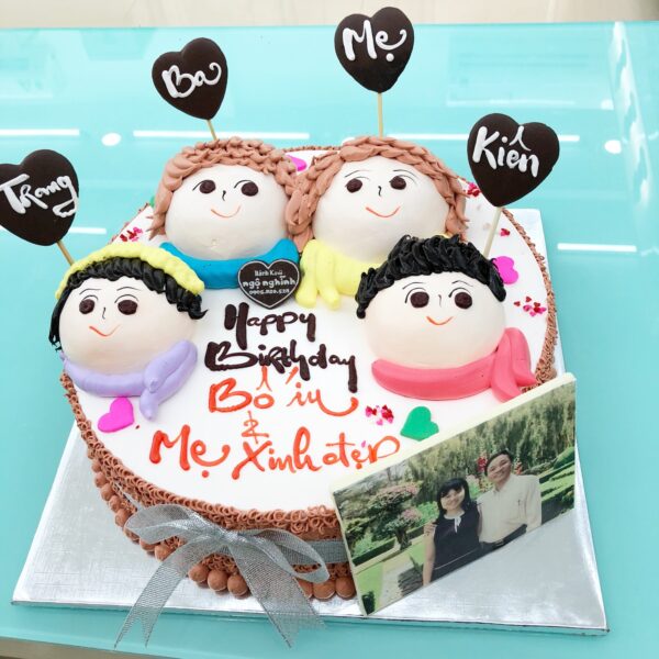 Bánh sinh nhật ngộ nghĩnh đáng yêu