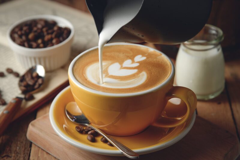 Hình ảnh ly Cafe buổi sáng đẹp