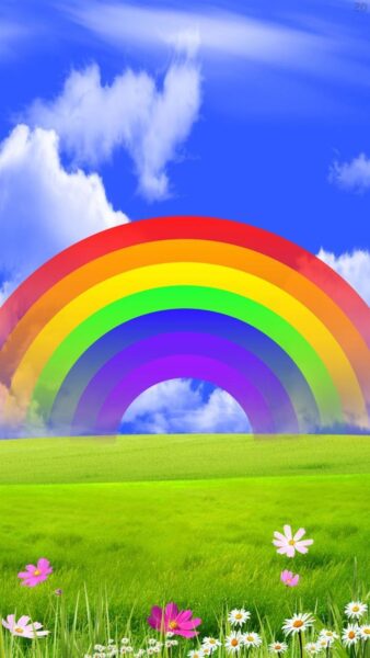 hình ảnh cầu vồng cho bé tham khảo