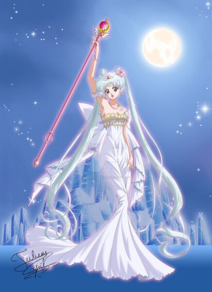 Hình ảnh công chúa Thủy Thủ Mặt Trăng