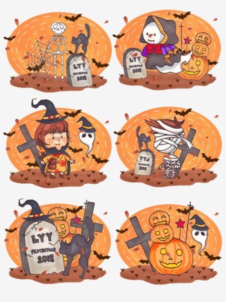 Hình ảnh Halloween dễ thương cho điện thoại - halloween ma