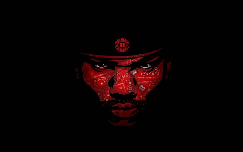 Hình ảnh Hiphop mặt đỏ