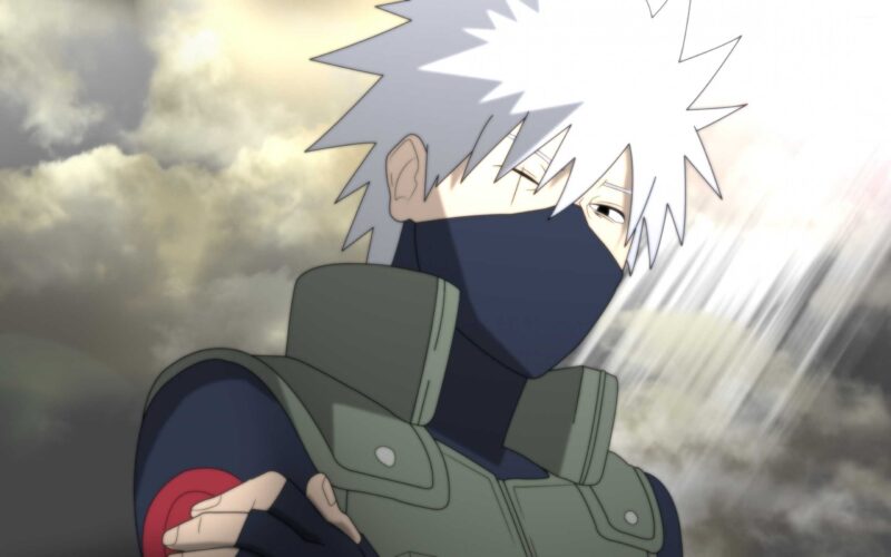Hình ảnh Kakashi đang nhìn