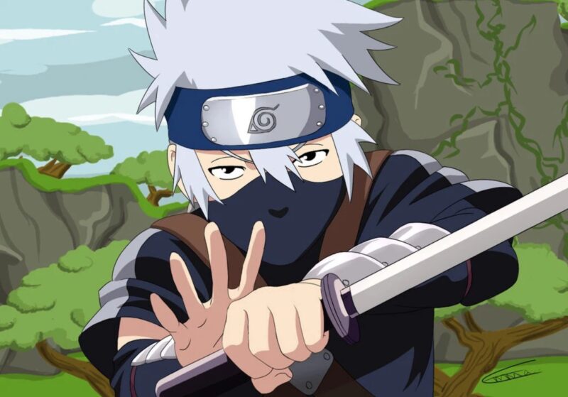 Hình ảnh Kakashi nhí
