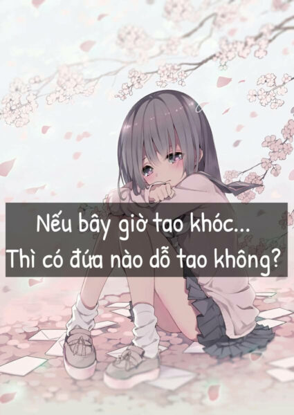 Hình ảnh tâm sự buồn cô đơn
