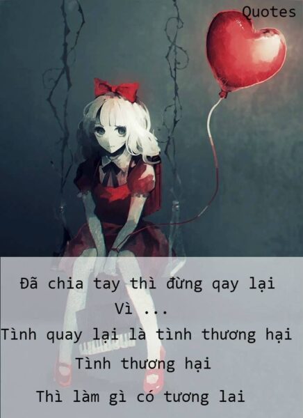 Hình ảnh tâm sự buồn về tình yêu