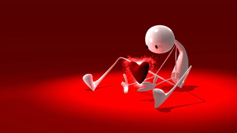 hình ảnh valentine đẹp buồn khi tình yêu tan vỡ
