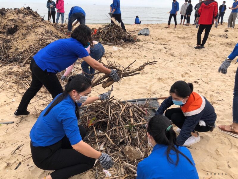 Hình bảo vệ môi trường mọi người chung tay hành động