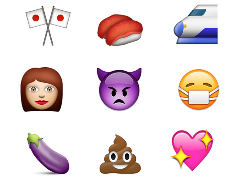 Hình Emoji Nhật và các kí tự