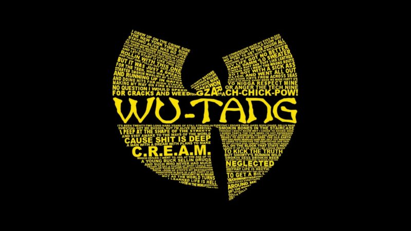Hình Hiphop chữ vàng
