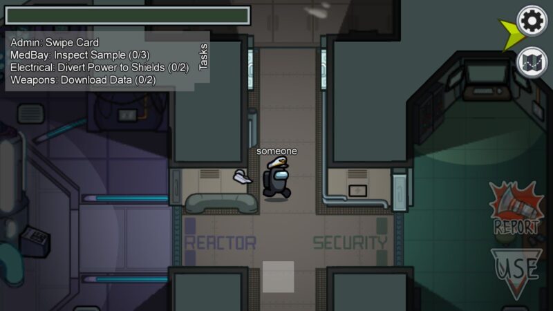 Hình nền Among US đang chạy