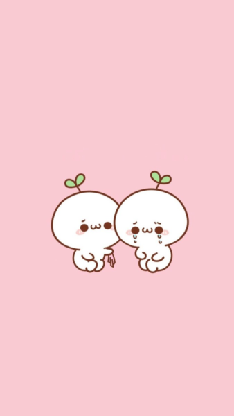 hình nền facebook cute nền hồng