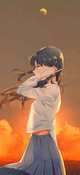 Hình nền iPhone 13 girl xinh