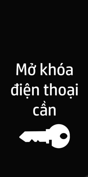 Hình nền mở khóa điện thoại đen trắng