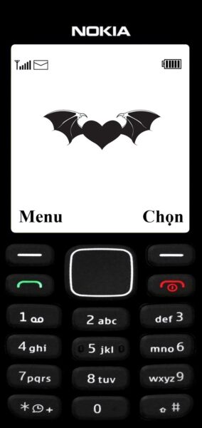 Hình nền Nokia đen trắng cho iphone