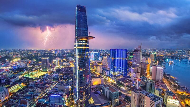 Hình nền Sài Gòn về đêm