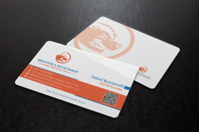 Mẫu card visit đẹp và chuyên nghiệp