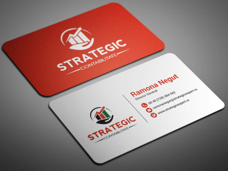 Mẫu card visit tone cam cho công ty