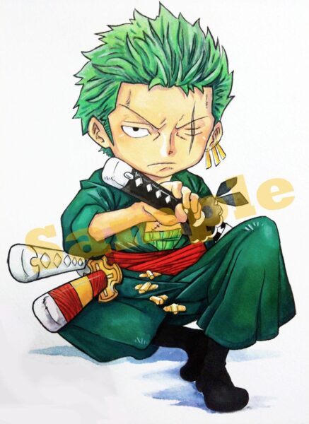 Tải ảnh Zoro ngầu chibi