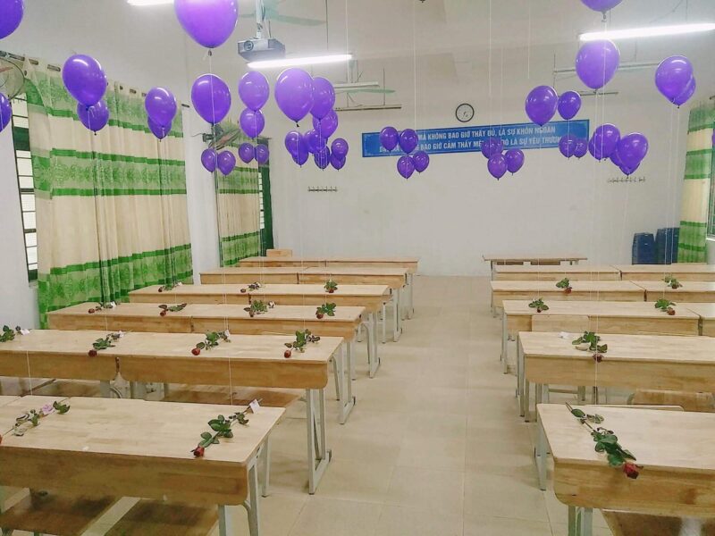 ảnh 20 10 tổ chức ngày phụ nữ Việt Nam cho các bạn nữ trong lớp