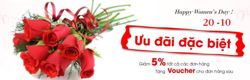 ảnh 20 10 ưu đãi nhân ngày phụ nữ Việt Nam