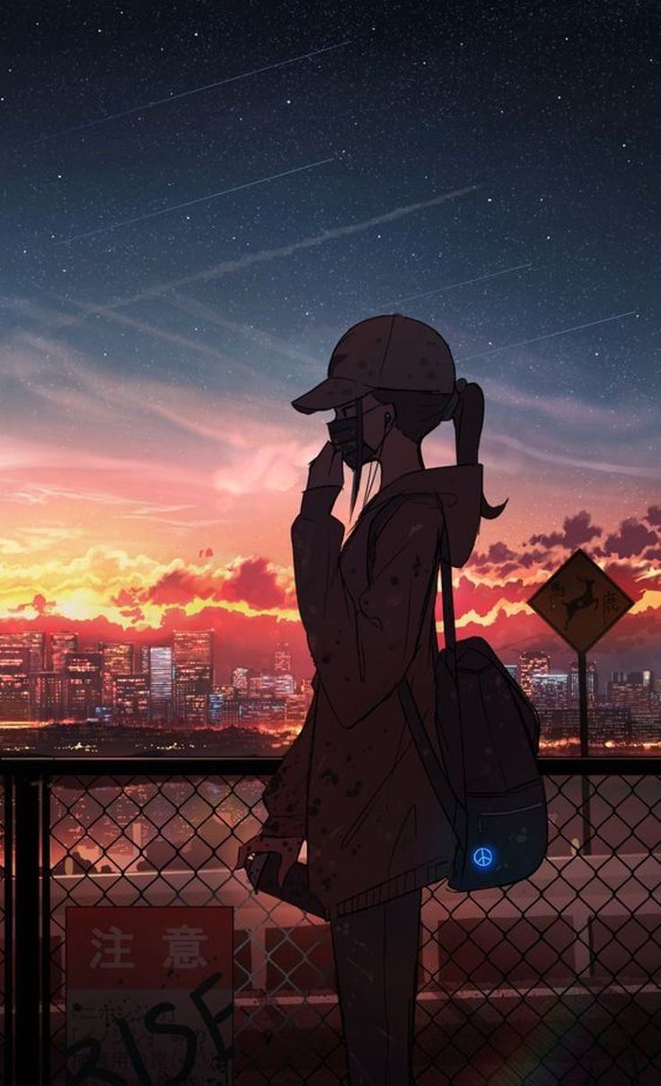 200 Hình ảnh anime buồn cô đơn đẹp nhất của nam nữ Trường Tiểu Học Đằng Hải