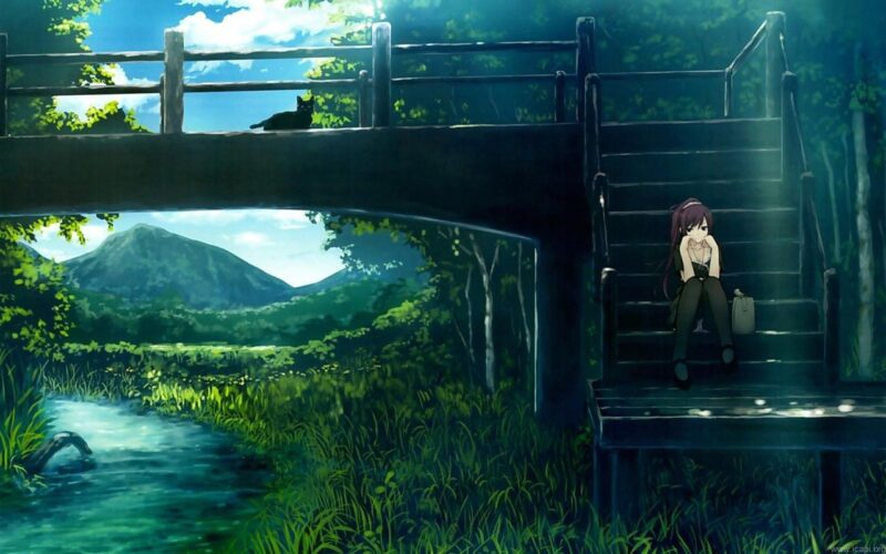 50+ hình nền phong cảnh Anime, ảnh Anime phong cảnh đẹp nhất