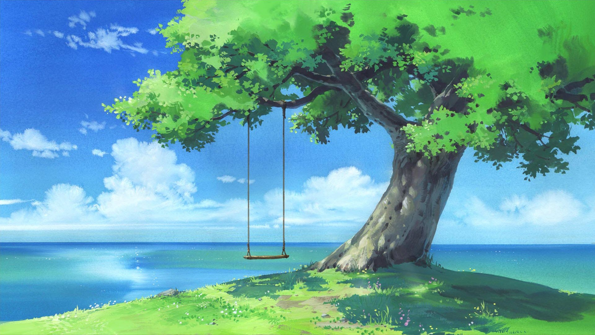 Hình ảnh phong cảnh anime tuyệt đẹp cho bạn đọc