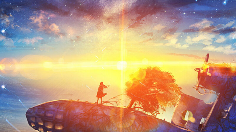 Ảnh anime phong cảnh tuyệt đẹp