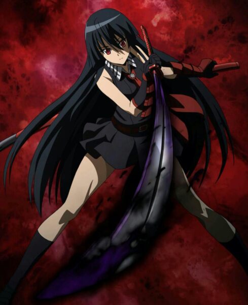 Ảnh Anime tóc đen cực ngầu