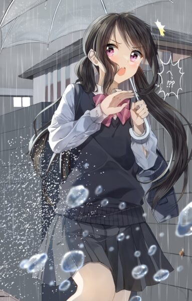 Ảnh Anime tóc đen ngầu cool