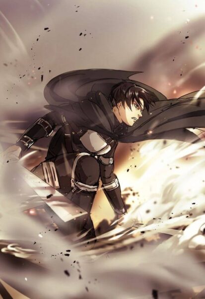ảnh attack on titan Levi cực ngầu