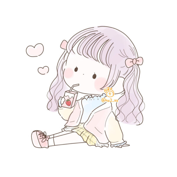 Ảnh avatar tiktok tóc hồng