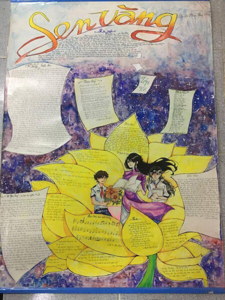 ảnh báo tường bá đạo