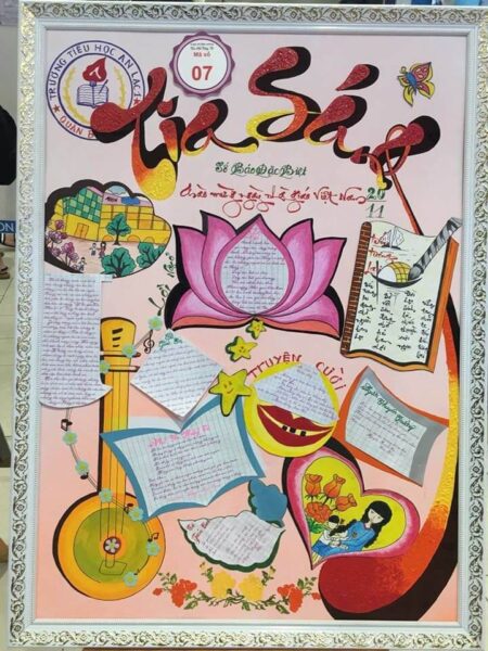 ảnh báo tường đẹp và ý nghĩa