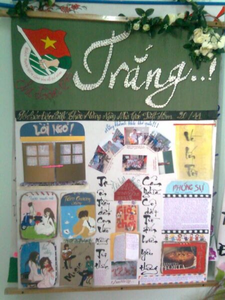 ảnh báo tường độc đáo