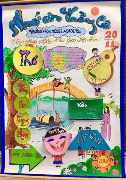 ảnh báo tường gửi gắm thông điệp sâu sắc