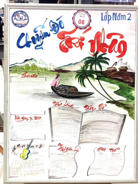 ảnh báo tường ý nghĩa dành tặng thầy cô