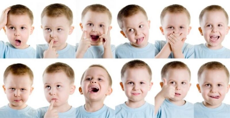 ảnh biểu cảm khuôn mặt bé