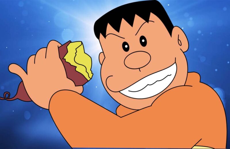 Ảnh Chaien ăn khoai lang