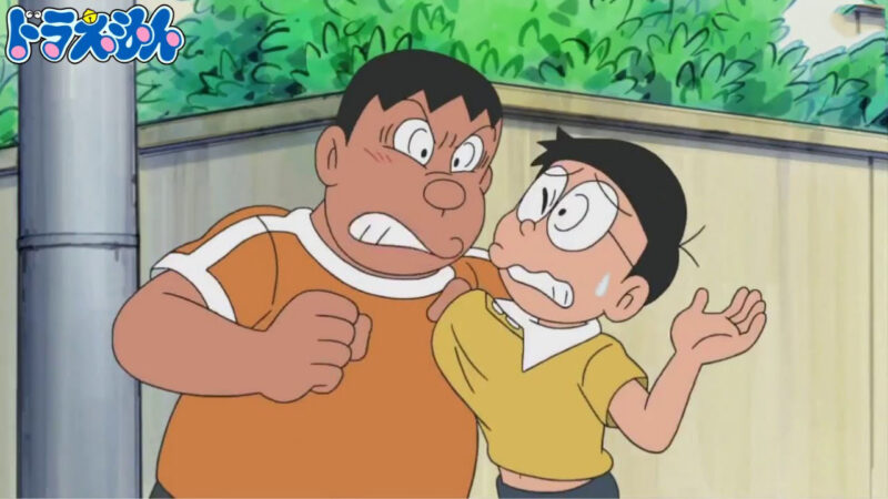 Ảnh Chaien và Nobita bắt nạt