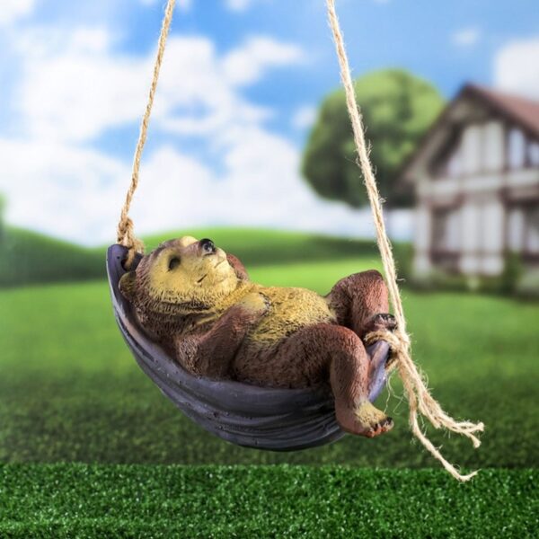 ảnh con lười nằm trên võng